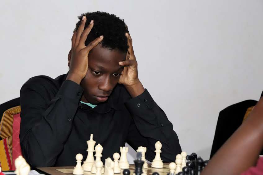 MWASE MATHEW TRIUMPHS, EQUALS A RECORD IN THE NATIONAL JUNIORS CHESS