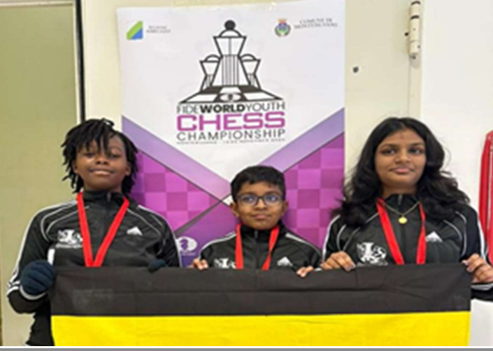 UGANDA’S SANA  WITH A DREAM START AT THE WORLD YOUTH CHESS CHAMPIONSHIP.