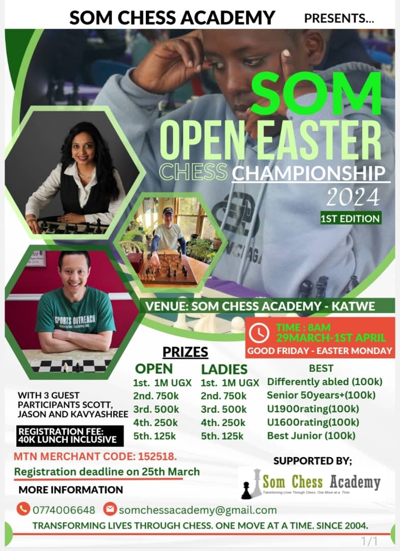 SOM OPEN EASTER CHESS CHAMPIONSHIP 2024