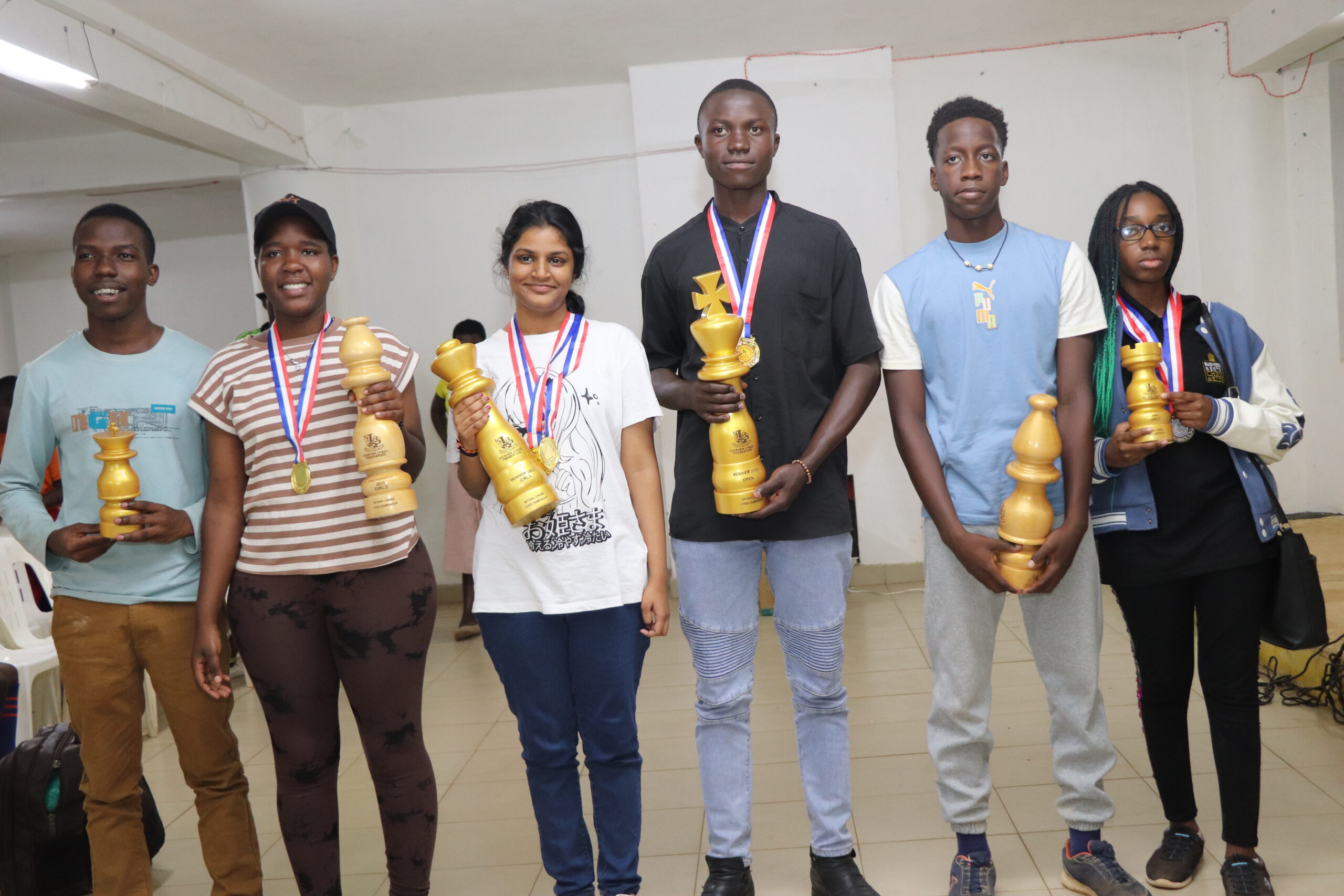 KASOZI JOVAN CROWNED CHAMPION AT 2024 NATIONAL JUNIOR CHESS CHAMPIONSHIP.