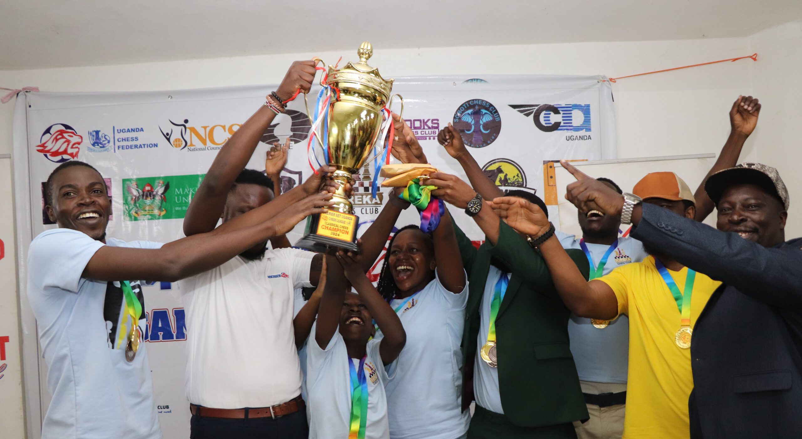 KIREKA CHESS CLUB WINS THE 2024 /25  PREMIER BET UGANDA CHESS LEAGUE TITLE FOR 7TH CONSECUTIVE TIME.￼