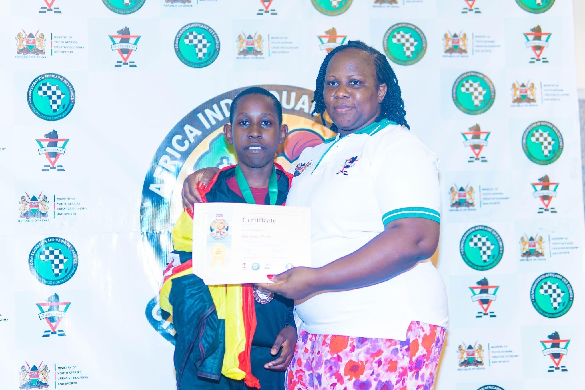 Uganda Shines Bright at 2025 African Schools Chess Championship in Mombasa