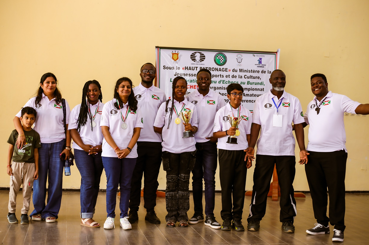 UGANDA TRIUMPS AT THE 2025 AFRICA AMATEURS CHESS CHAMPIONSHIP
